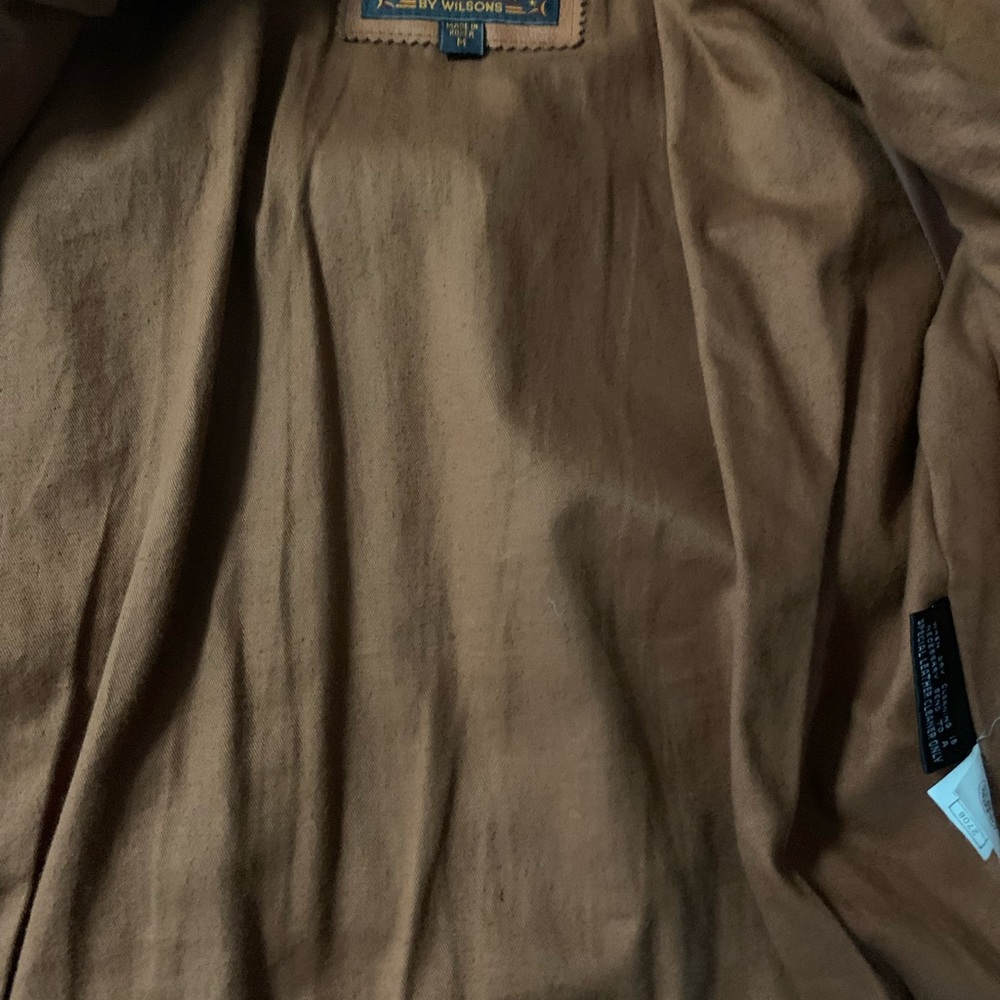 🍁Women's Genuine Leather Brown/Rust Thinsulated Lined jacket. Size Medium - Picture 9 of 10